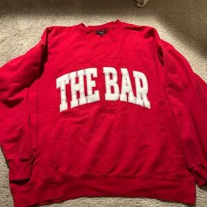 The Bar Sweatshirt Size XL